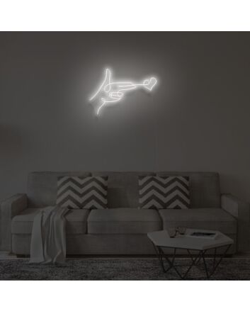 LOVE GUN&quot; LED Neon Sign