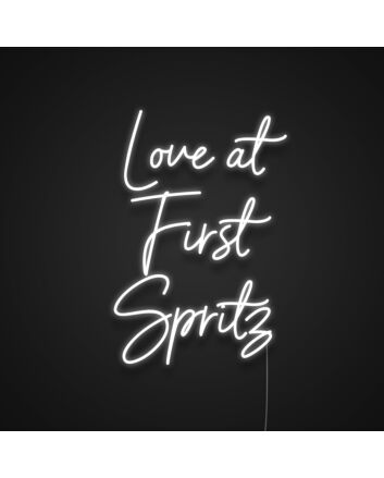 Love At First Spritz Neon Sign