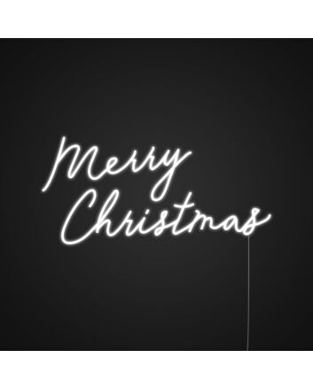 Merry Christmas Light Sign