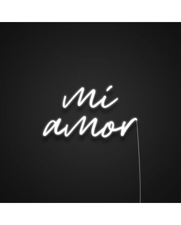 Mi Amor Neon Sign