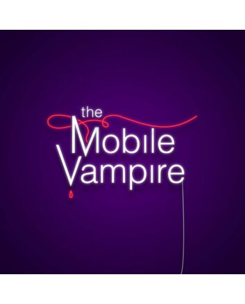 Mobile Vampire Custom Neon Sign