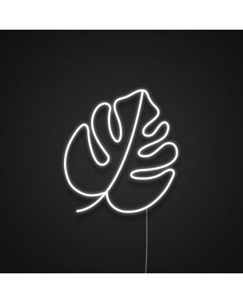 Monstera Neon Sign