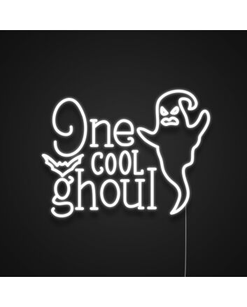 One Cool Ghoul Neon Sign