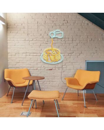 Pancakes Neon Sign