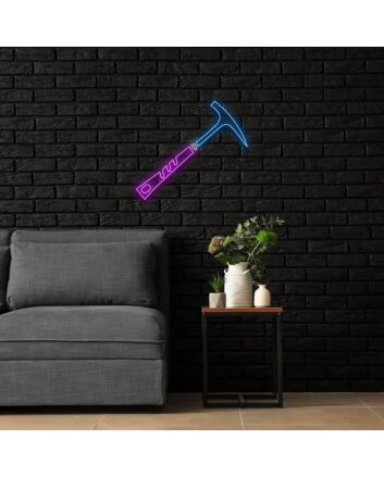 Pickaxe Neon Sign