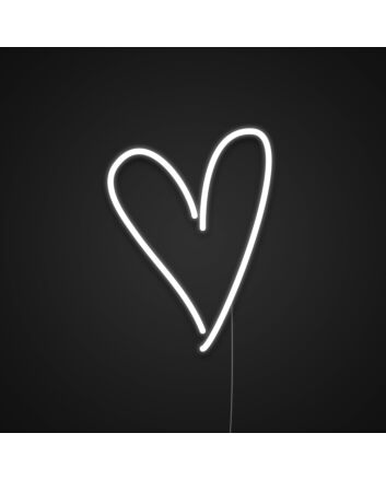 Pink Heart Neon Sign