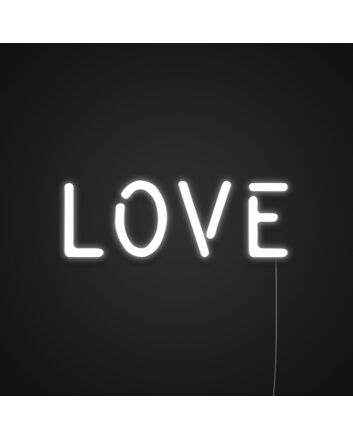 Pink Love Neon Sign