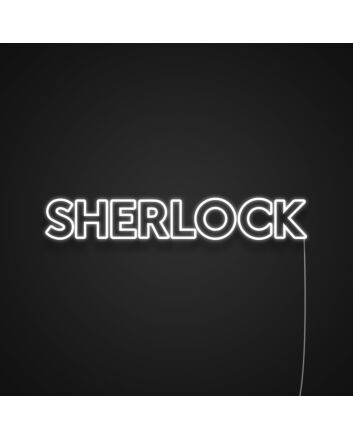 Sherlock Neon Sign
