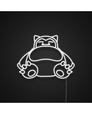Snorlax Neon Sign