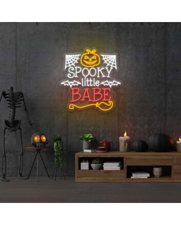 Spooky Little Babe Neon Sign