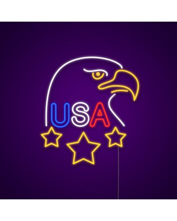 USA Eagle Neon Sign
