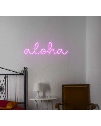 Aloha Neon Sign