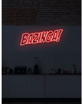 Bazinga Neon Sign