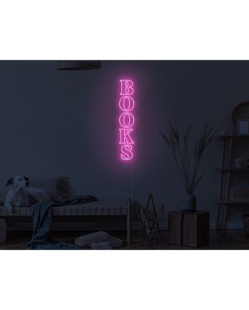Books Neon Sign