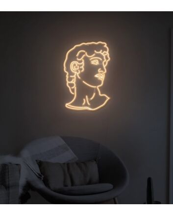 David Neon Sign