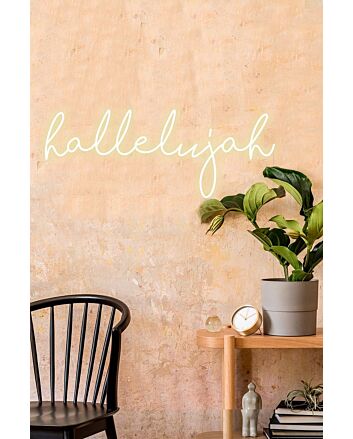 Hallelujah Neon Sign