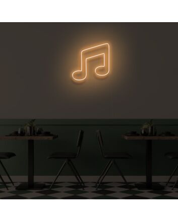 MUSIC NOTE" LED neon sign