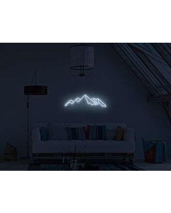 Mountain Skyline Neon Sign
