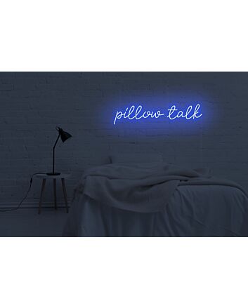 Pillow Talk Neon Sign