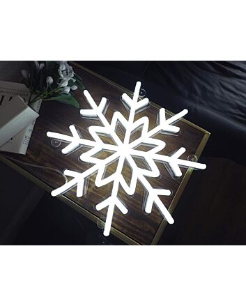 Snowflake Neon Sign