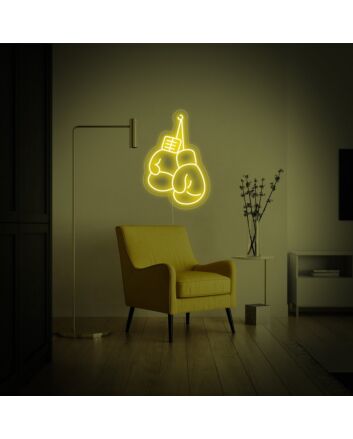 Boxing Gloves V1 Neon Sign