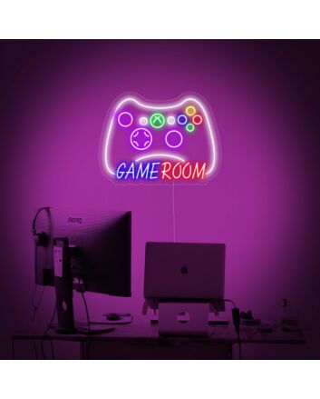 Game Room Man Cave Neon Sign