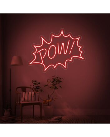 Pow Neon Sign