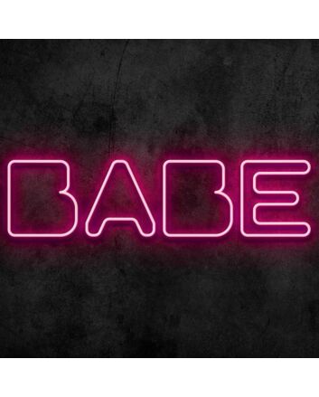 BABE Neon Sign