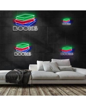 Books Neon Sign MNC40905