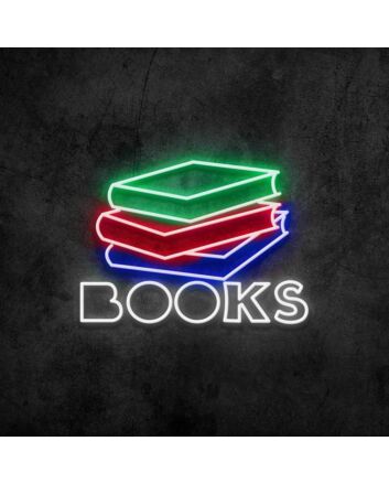 Books Neon Sign MNC40905