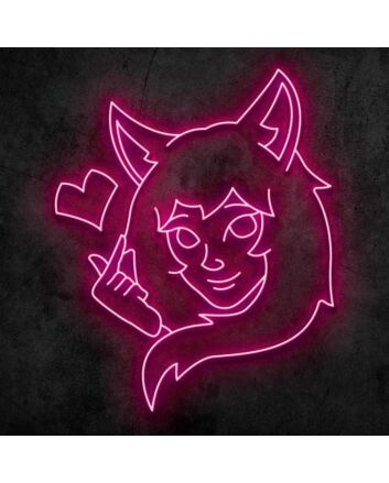 Cat Girl Neon Sign