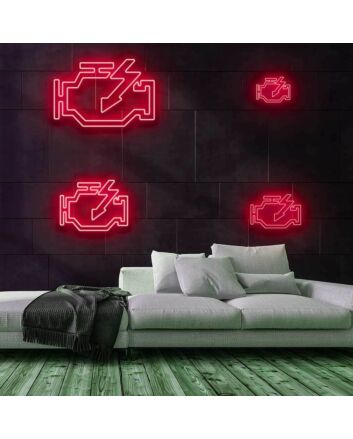 Check Engine Neon Sign