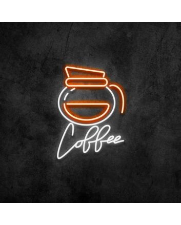 Coffee Pot Neon Sign