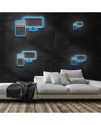 Computer Neon Sign