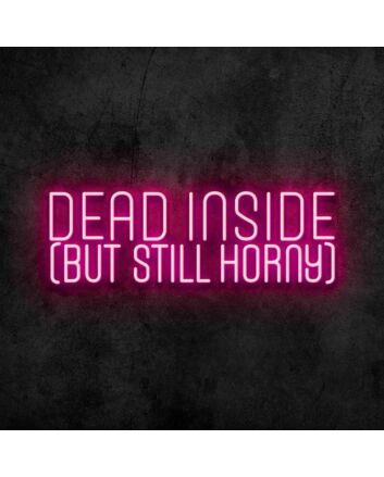Dead Inside Neon Sign