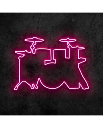Drums Neon Sign