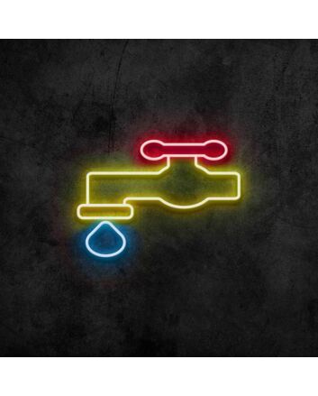 Faucet Neon Sign