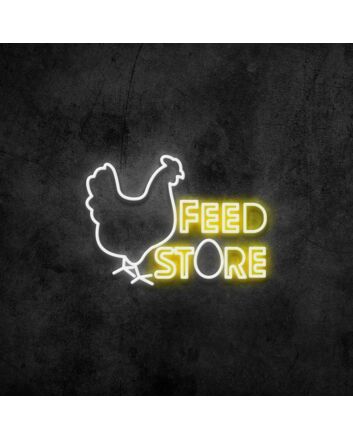 Feed Store Neon Sign