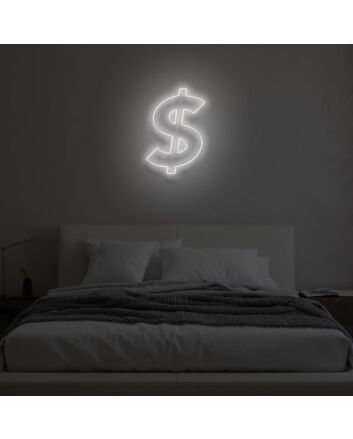 DOLLAR SIGN LED Neon Sign