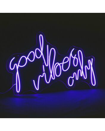 Good Vibes Only Neon Sign