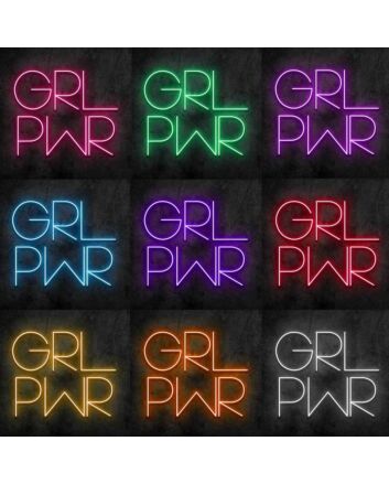 GRL PWR Neon Sign