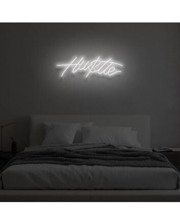 HUSTLE&quot; LED Neon Sign