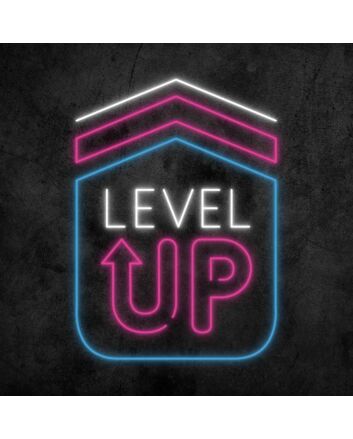 Level Up Neon Sign