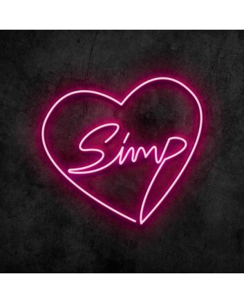Simp Neon Sign