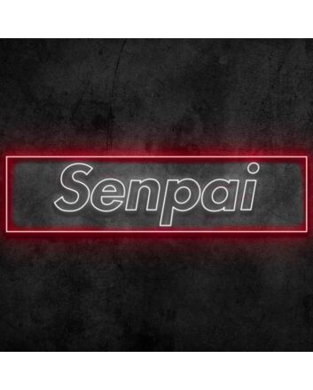 Supreme Senpai Neon Sign