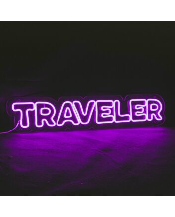 Traveler Neon Sign