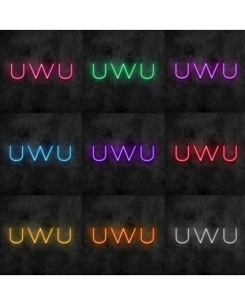 uwu Neon Sign