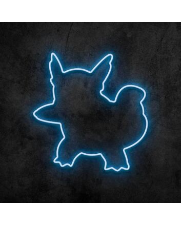 Wartortle Neon Sign