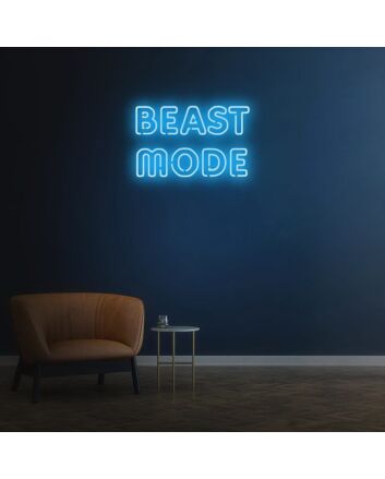 Beast Mode Neon Sign