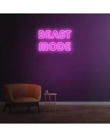 Beast Mode Neon Sign